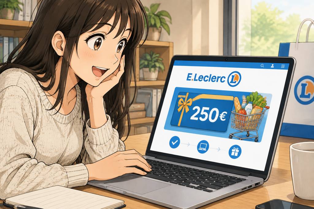 Bon gratuit Leclerc 250 € : comment vérifier cette offre en ligne
